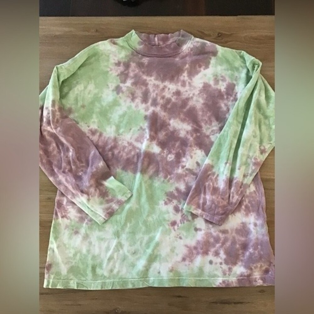 Free People We Free Tye Dye Long Sleeve XS